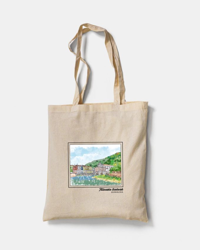 Tote bag con fotografía del Tinglado, Tolosa